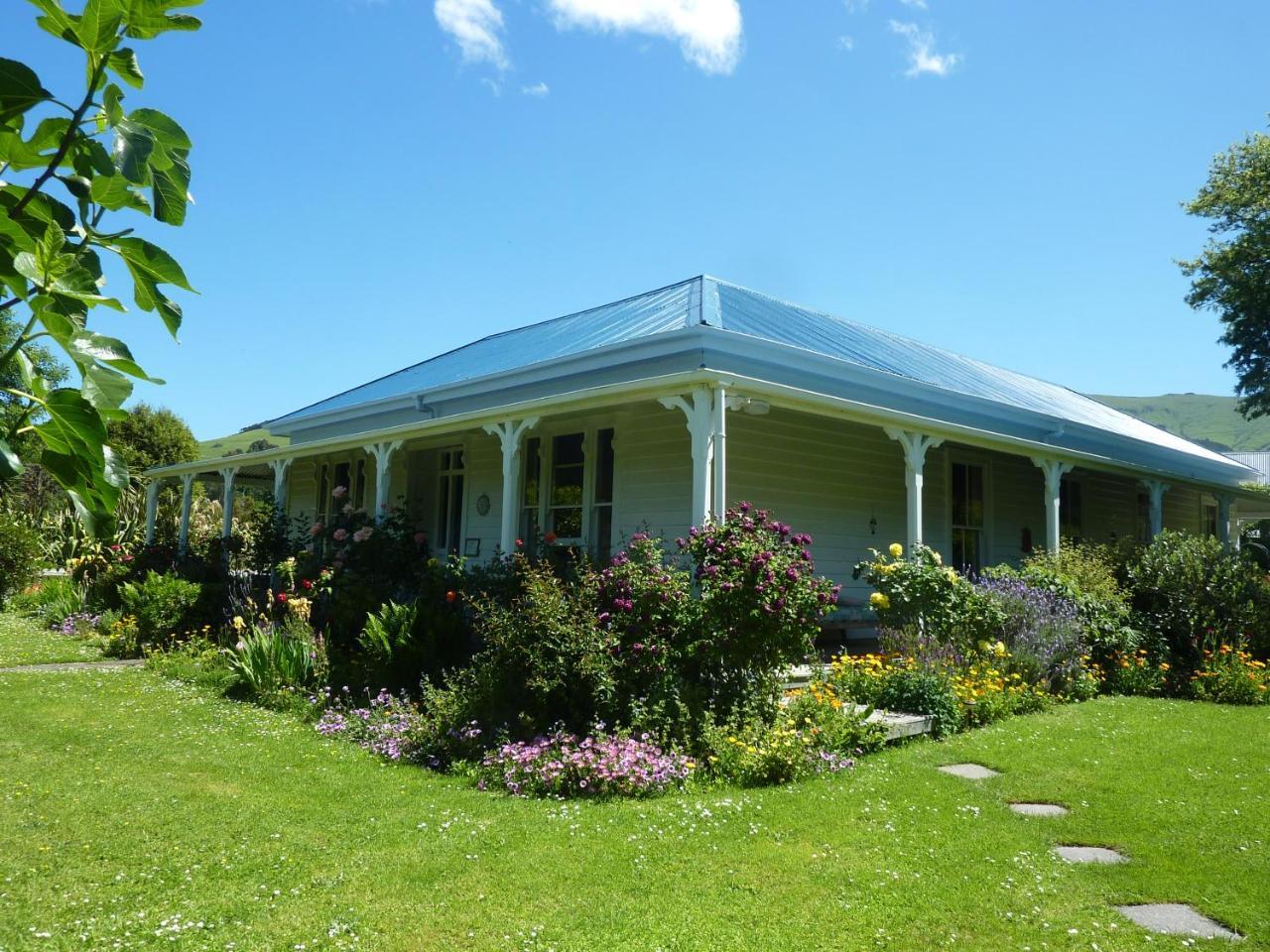 Halfmoon Cottage Akaroa Buitenkant foto
